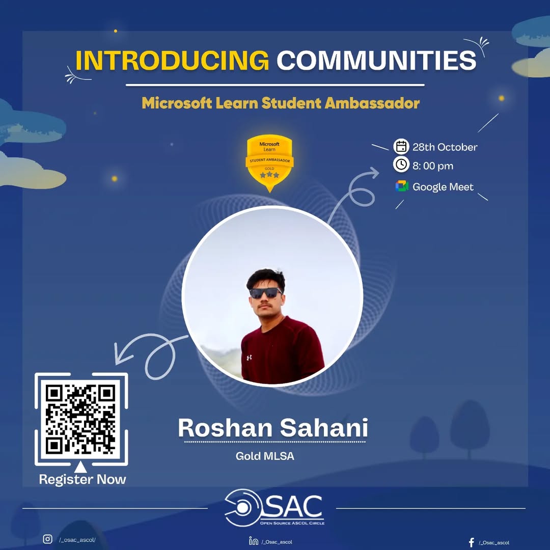 Microsoft Learn Student Ambassador